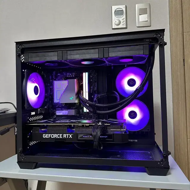 하이앤드급 초고성능 게이밍 감성 데스크탑 7500f, RTX3080, 램