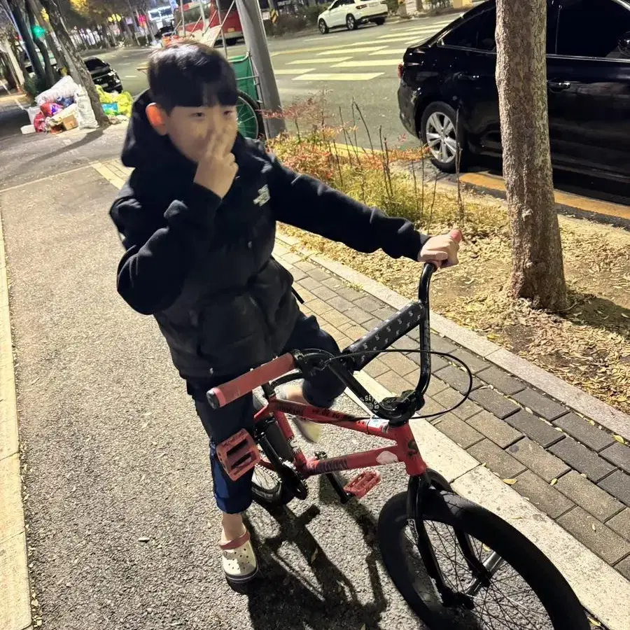 Sunday bmx레드 무광