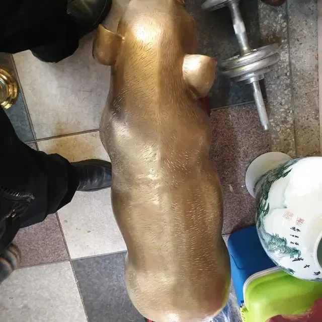 90   45   30센치복돼지동판재질무게30kg