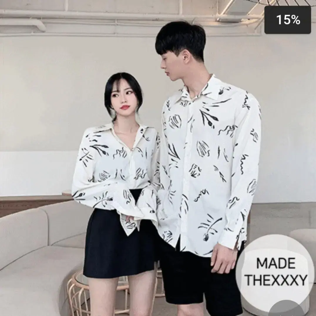 The xxxy 네이비 셔츠