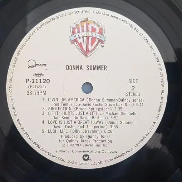 수입반/Donna Summer LP