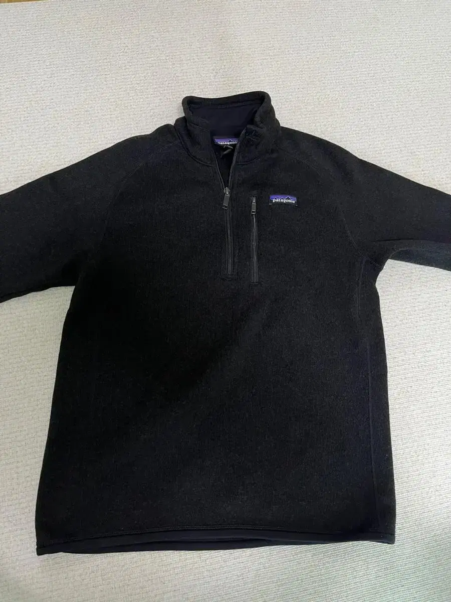 [S] Patagonia Better Sweater Half Zip Charcoal