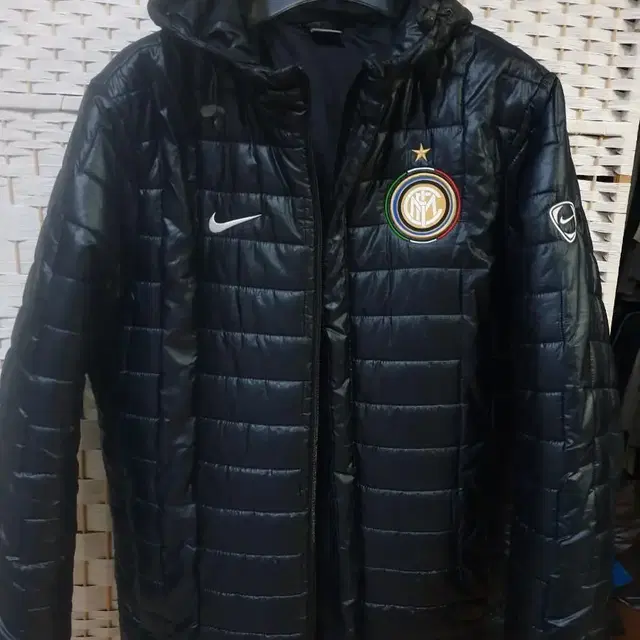 (1182) Nike 나이키 인터밀란 FC  패딩 105