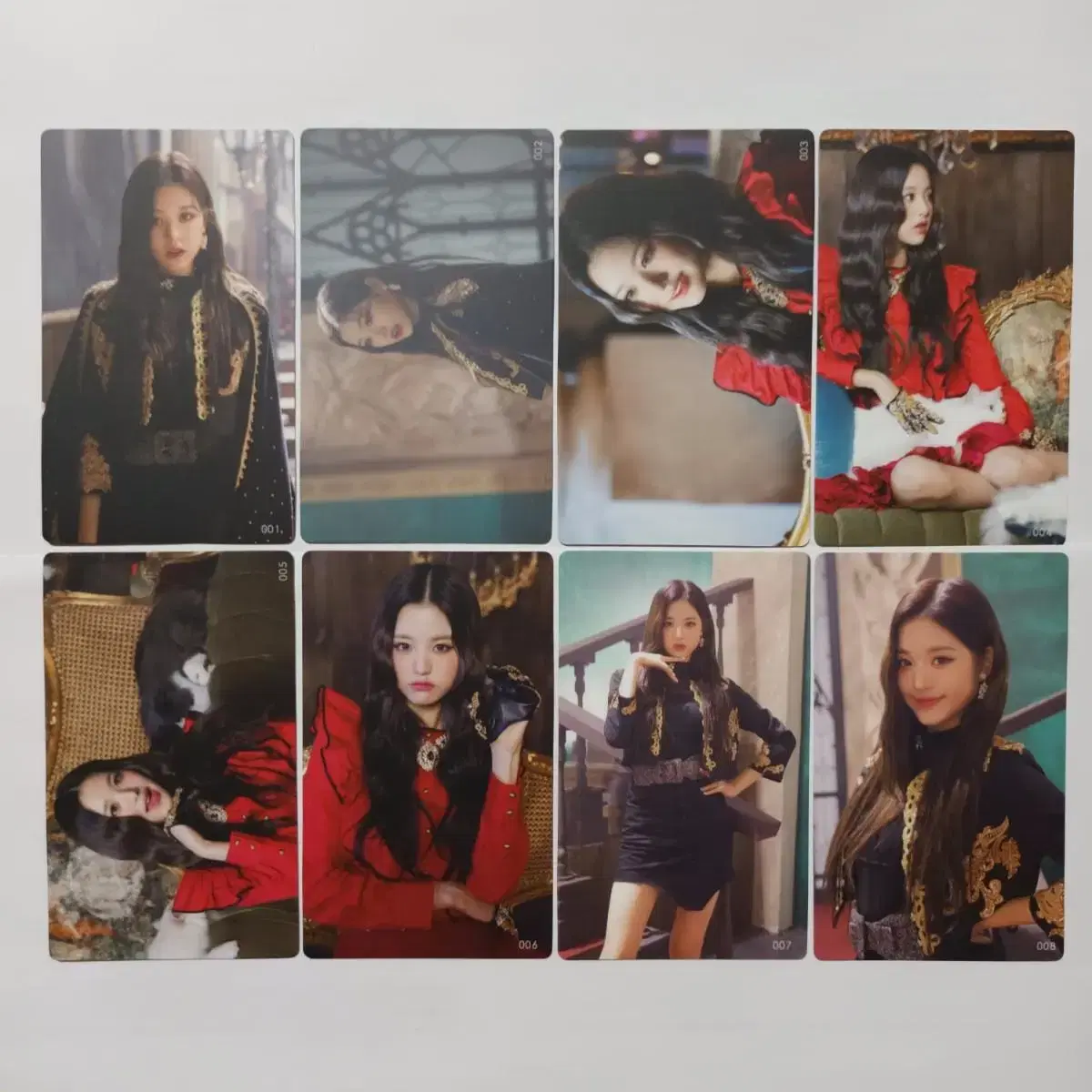 ive jang wonyoung wonyoung vampire japan photocard tc set high touch unreleased photocard