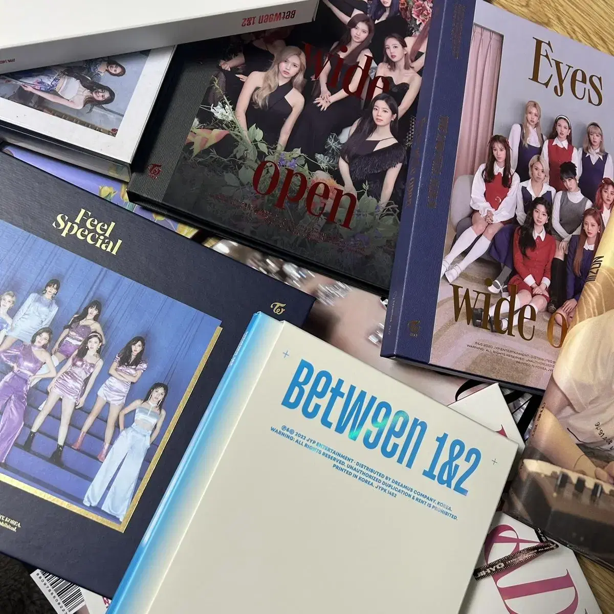 Source twice unsealed albums wts