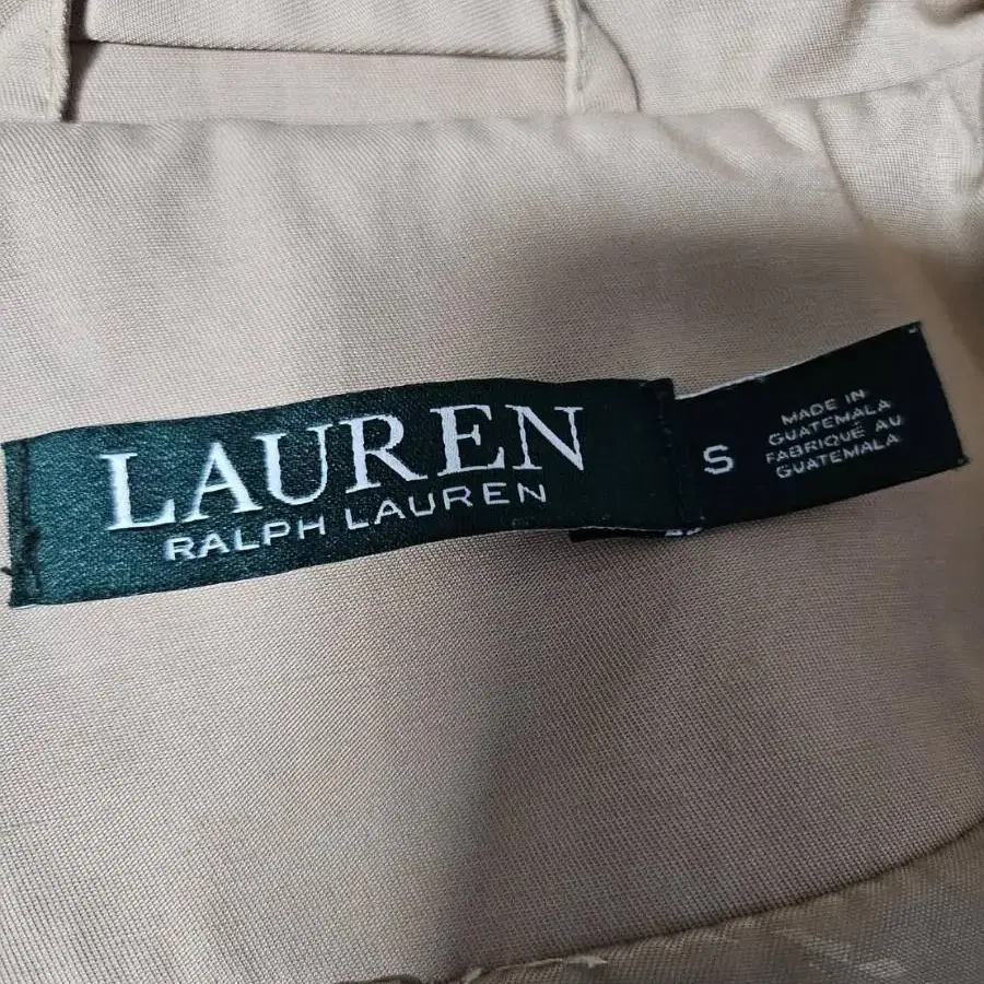 로렌 lauren 랄프로렌 여자 롱코트 여성용 트렌치코트 S