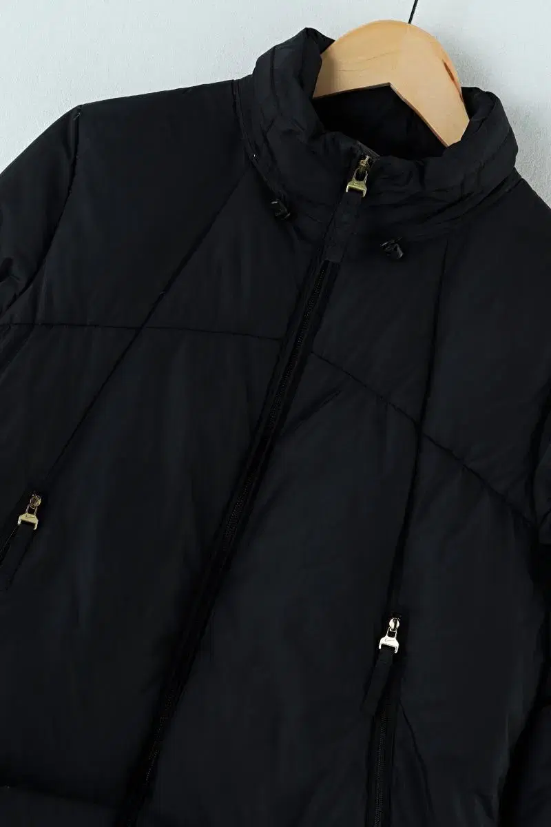 W(L) Nike Puffer Jacket Duck Down Duck Goose Down Black Basic - 94B7