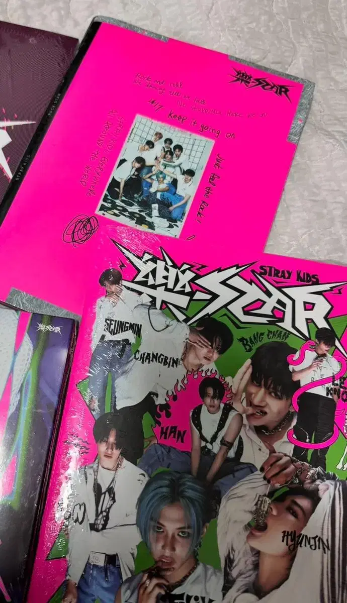 Straykids skz Rockstar sealed album album Rock and Roll WTS