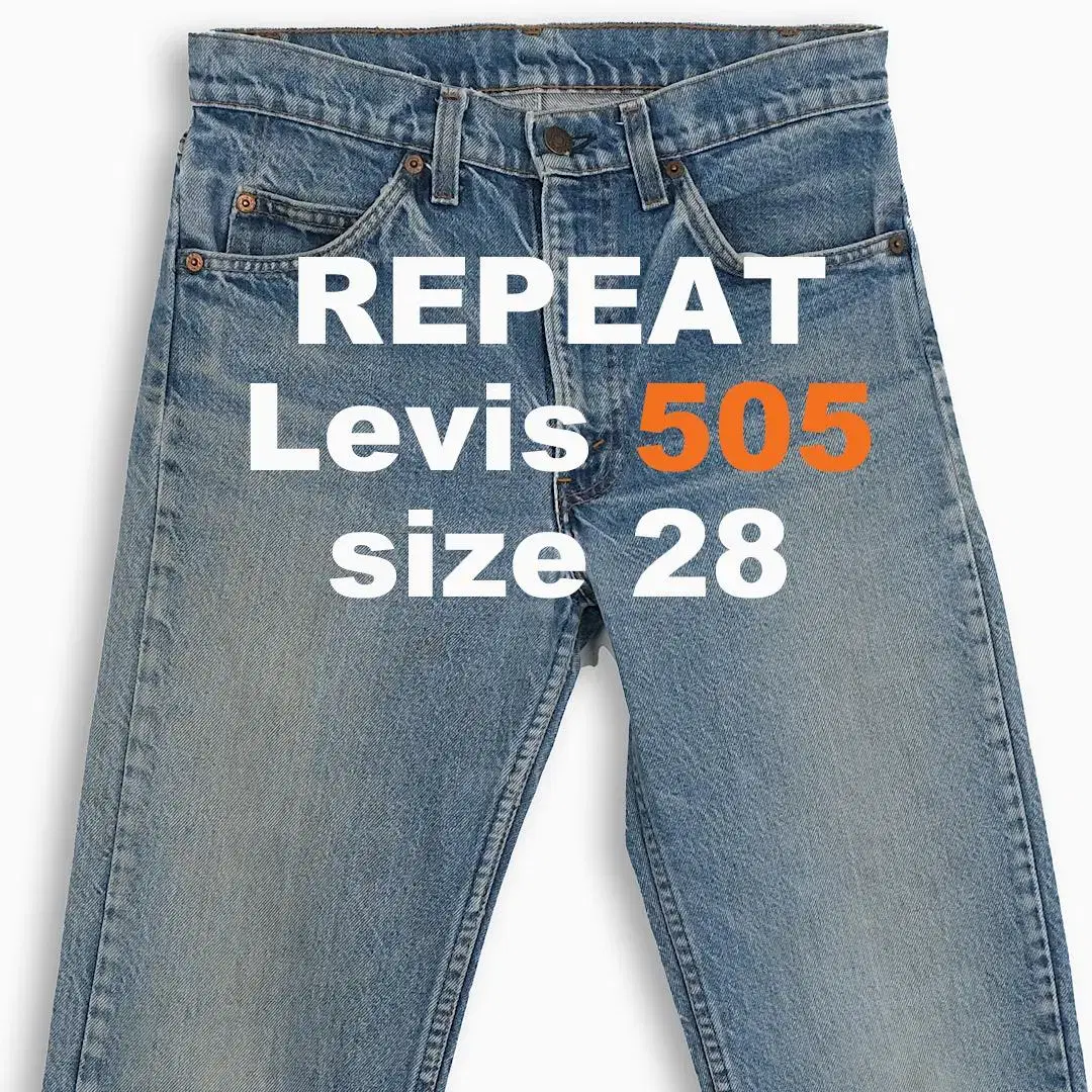 Levi's 505 Orange Tab 80s USA 28 Size OR5052913