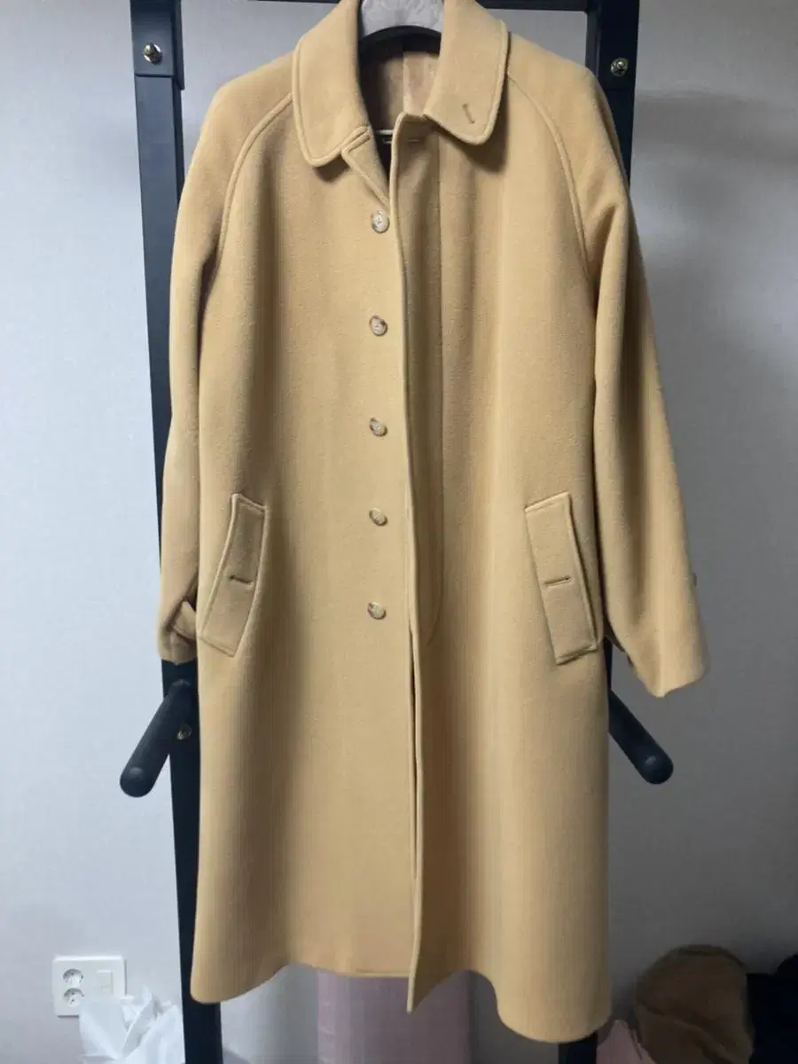 Polo Ralph Lauren Wool Balmacan Coat 38R