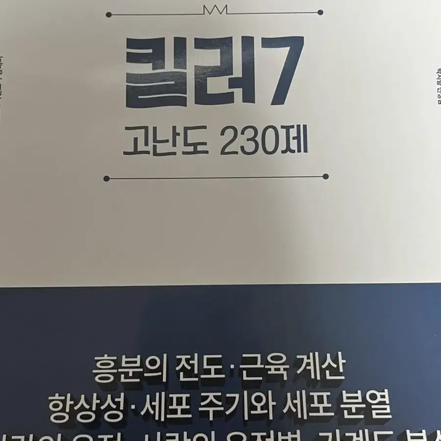 자분기 킬러7 오투 N제