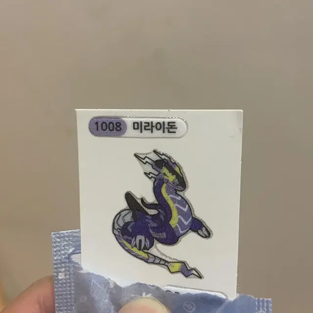 포켓몬스터 1008 미라이돈 띠부씰