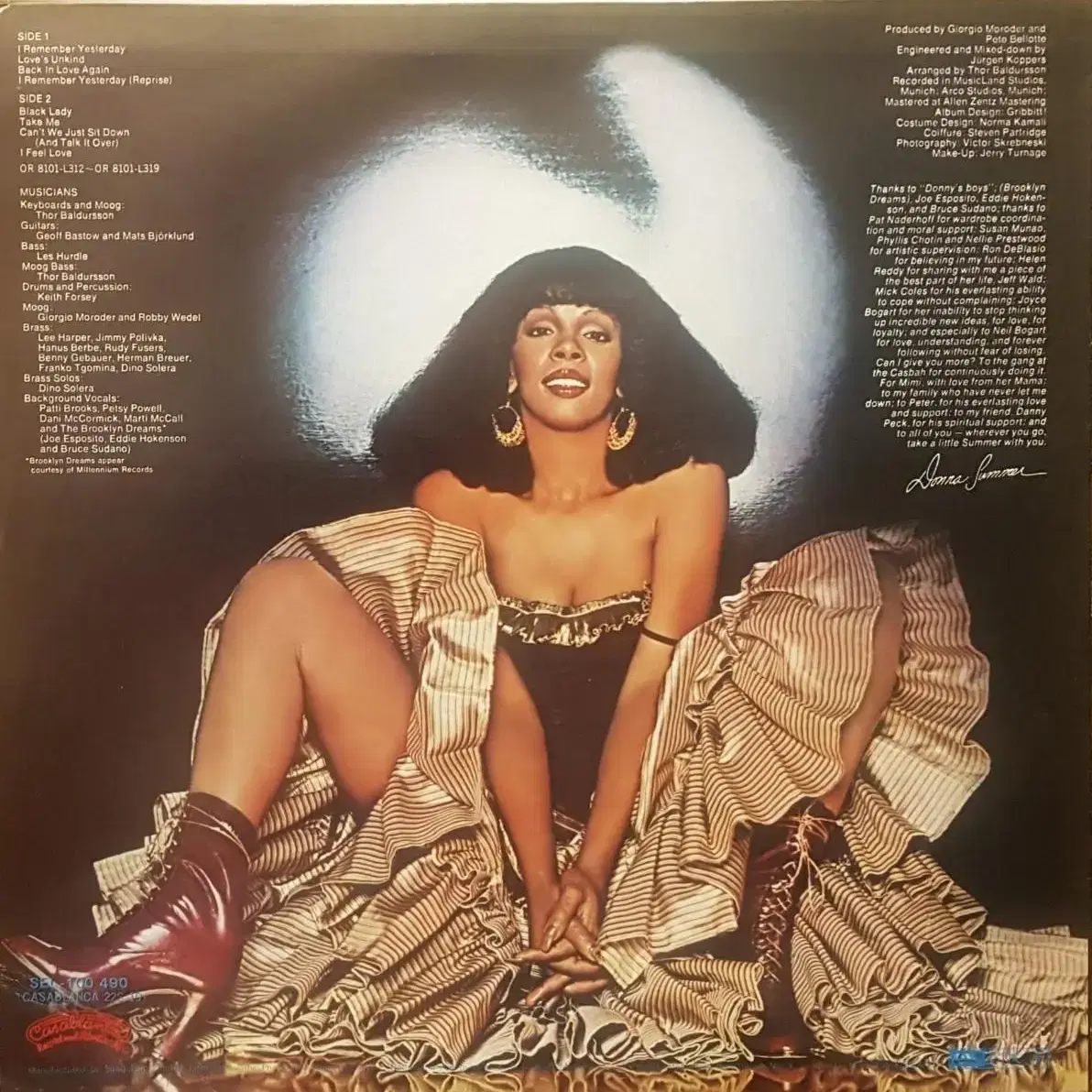 국내라이센스반/Donna Summer LP