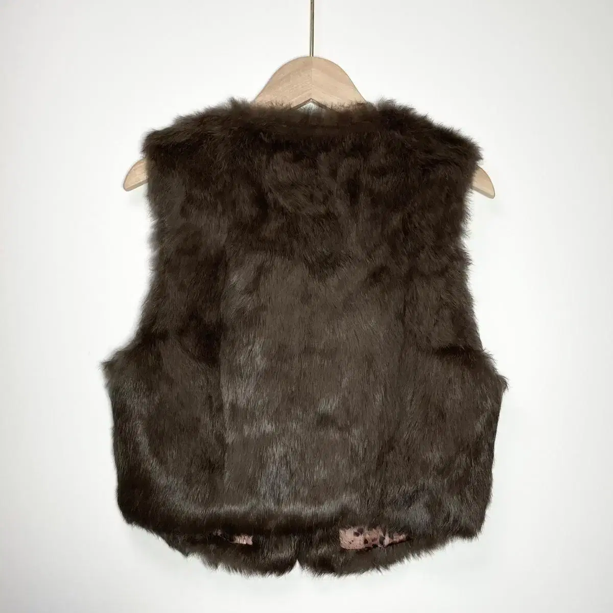 이너스 토끼털 조끼 55 사이즈 INUS Rabbit Fur Vest