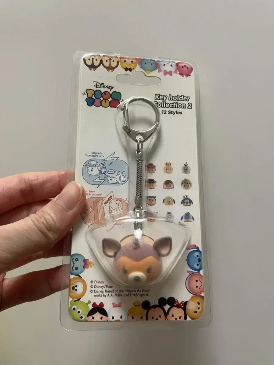 Disney bamby Thumbtack Keyring