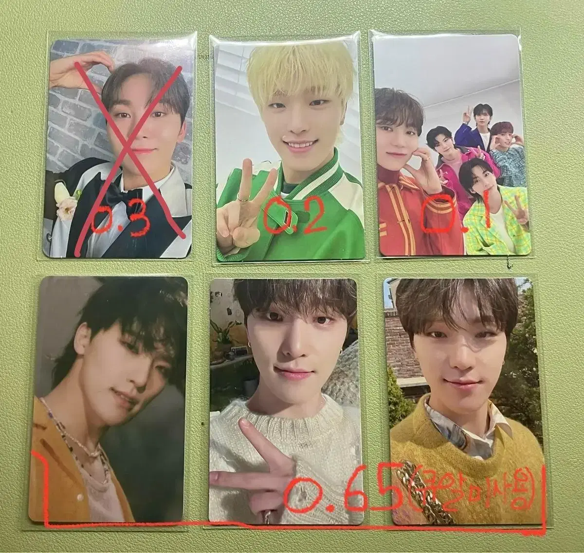 Seventeen photocard seungkwan dino Follow tc Carat Vahn FML