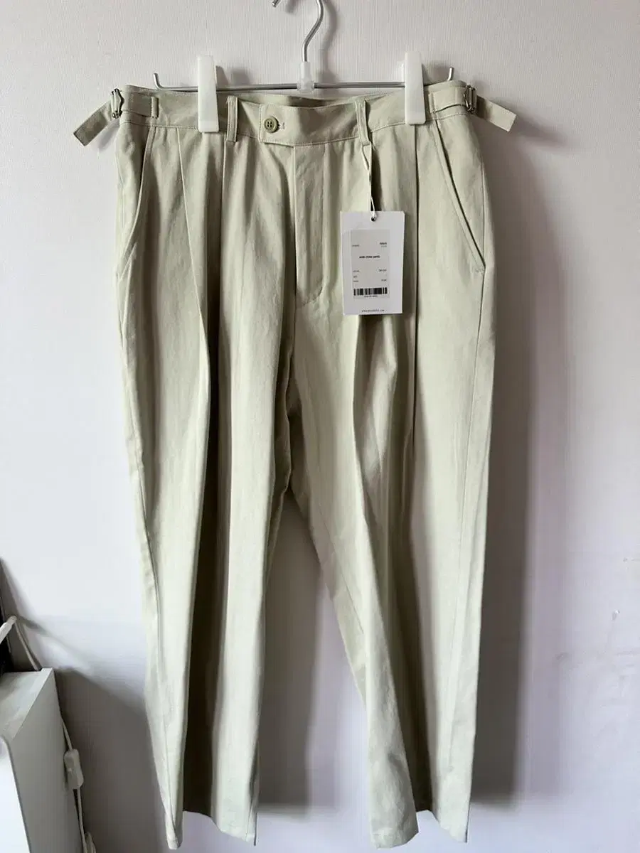 Noon 22FW Wide Chino Trousers Light Grey 2 sizes new