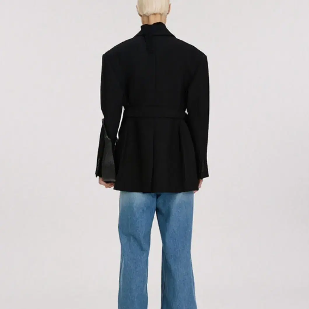 Recto OVERSIZED HOURGLASS BELTED JACKET