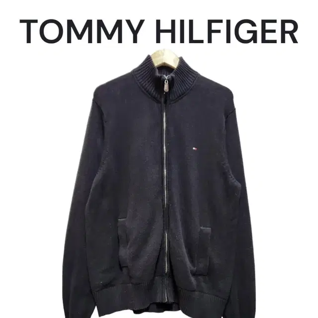 [XL] TOMMY HILFIGER 타미힐피거 니트 집업