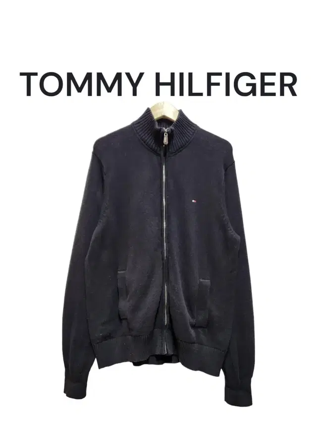 [XL] TOMMY HILFIGER 타미힐피거 니트 집업