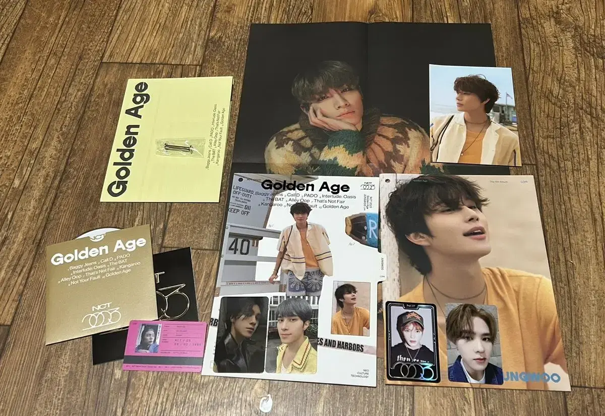 Golden E.JI Collecting Version jungwoo +Archiving Version Photocard