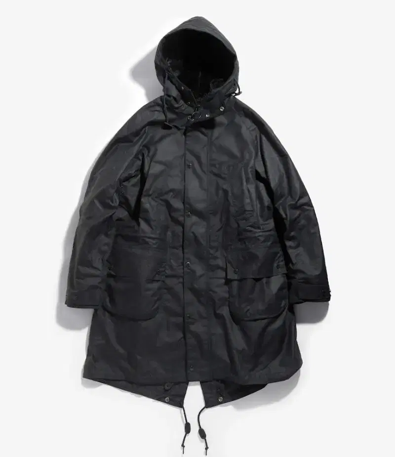 Engineered Garments Barbour Wax Highland Parka Navy L