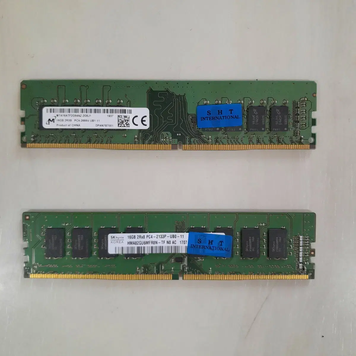 메모리  DDR4 16GB RAM 데스크탑용 (외산/SK)