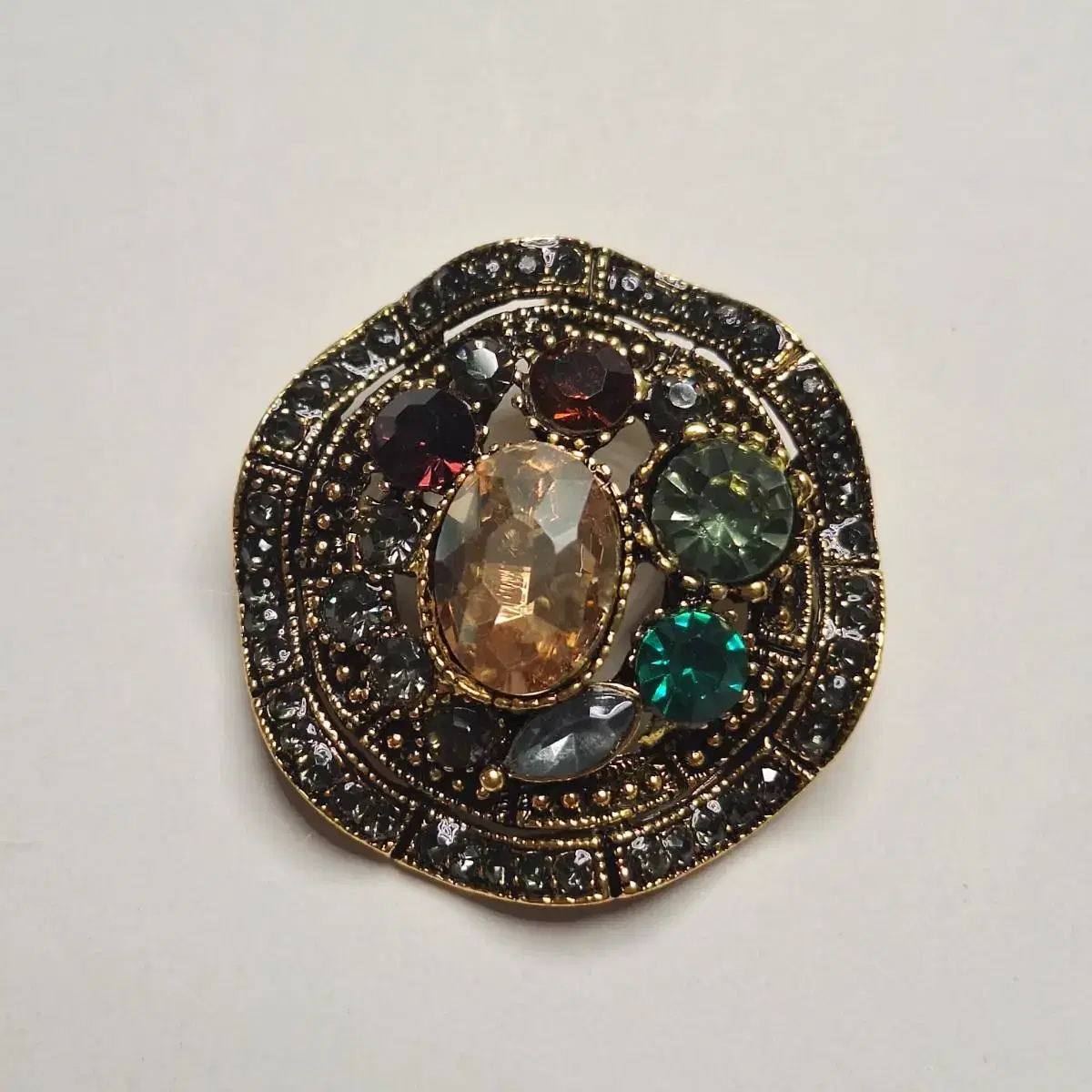 Rhinestone Brooch