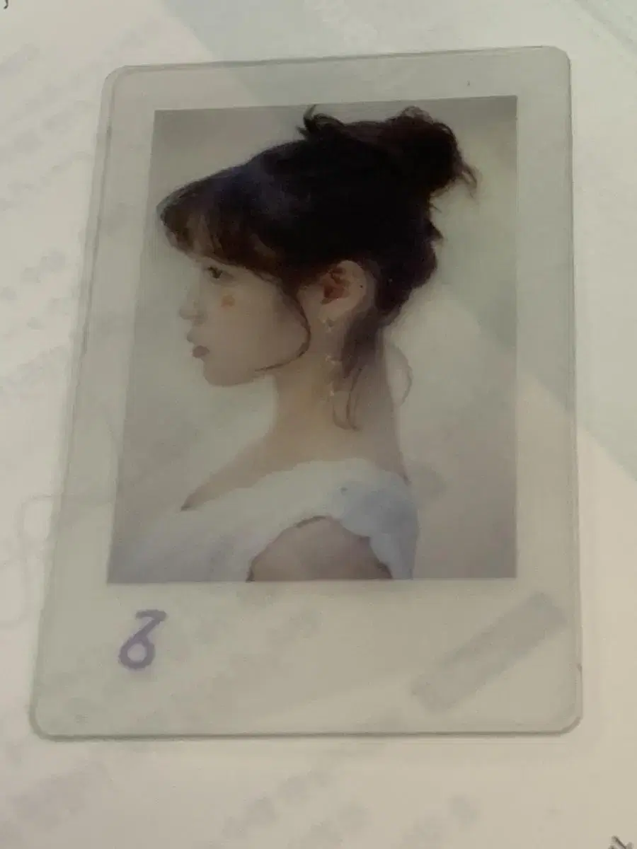 IU YooAna 1st period merchandise photo kard 1 piece