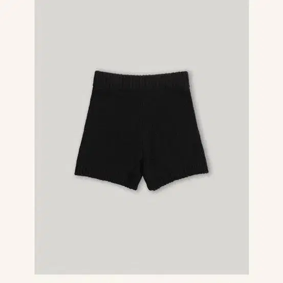 스무드무드 Bee Knit Shorts Black