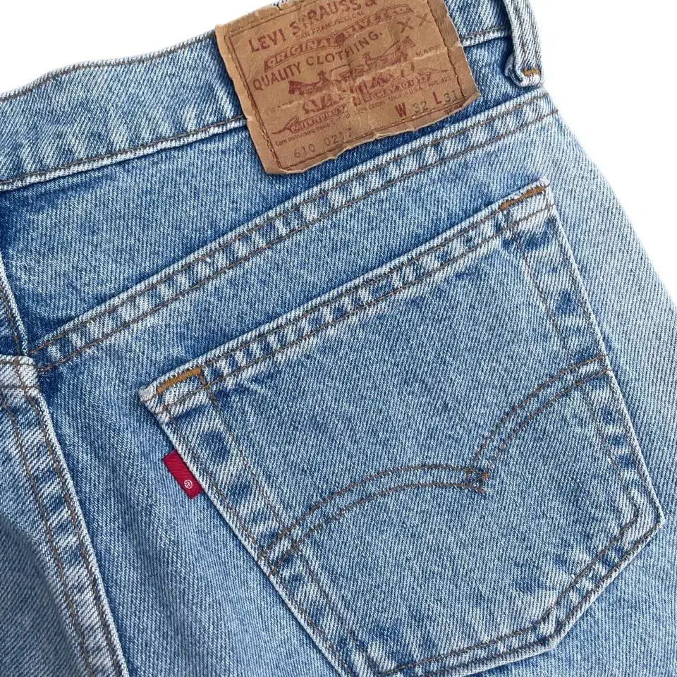 80s levis 610 tapered denim pants