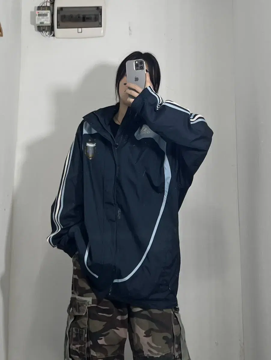 90s Adidas Argentina sora Windbreaker 110