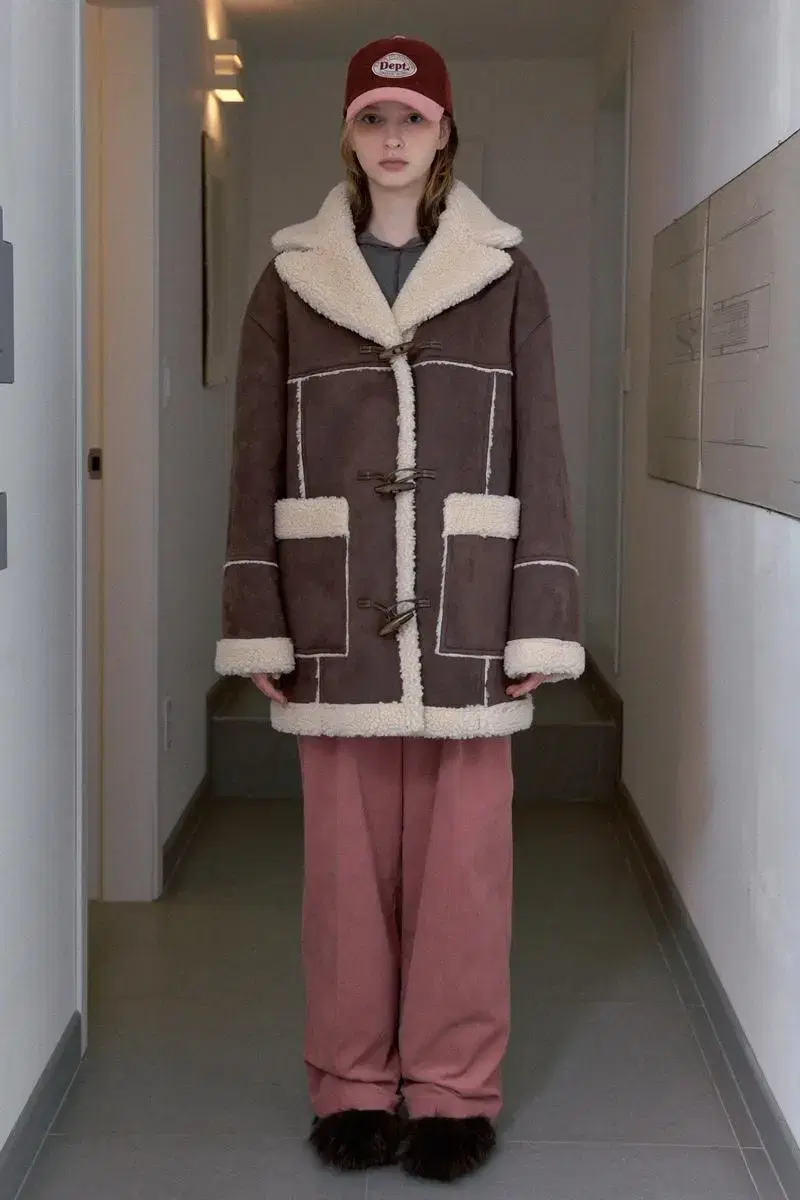 Sinoon 시눈 무스탕  OVERSIZED SHEARLING JACKE