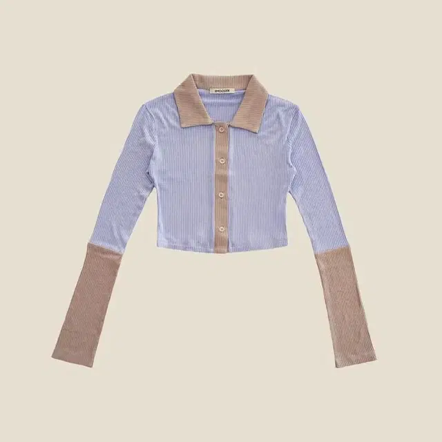 스무더 smooder Blake Cardigan blue