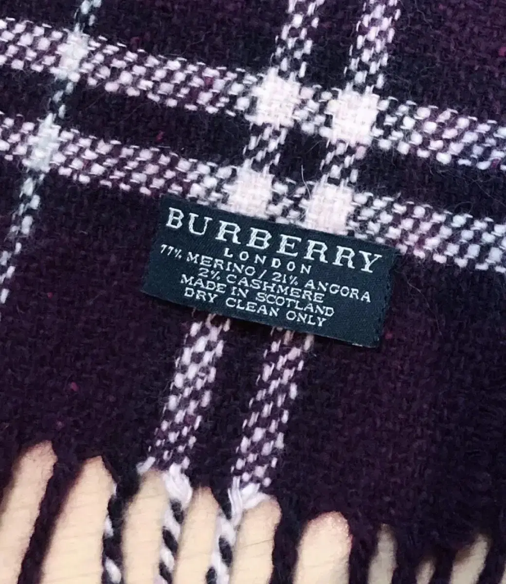 정품)BURBERRY 버버리 머플러!