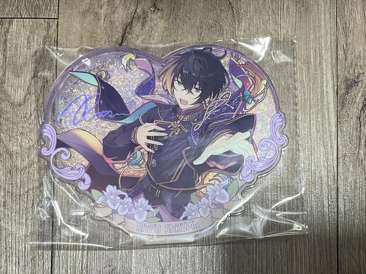 Angsta Sakuma Ritsu Heart acrylic Similar Korota Unsealed