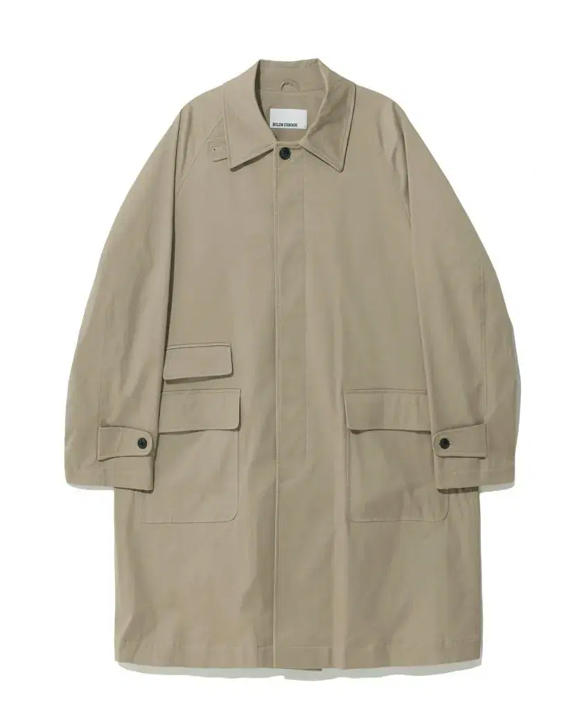 [xl] 19ss balmacaan coat beige