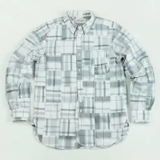 Eastrog Patchwork Shirt White Size S