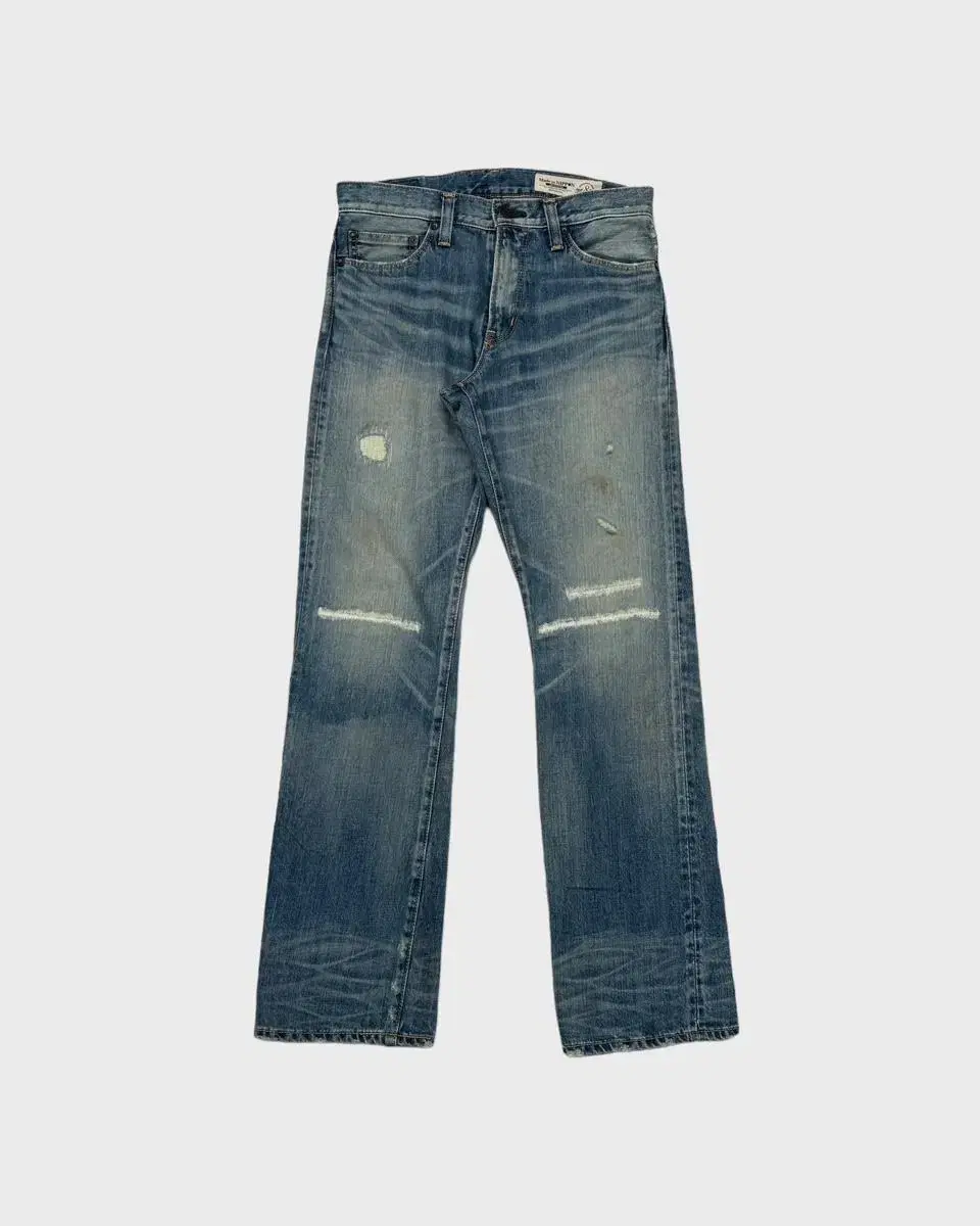 vintage back number repair denim pants