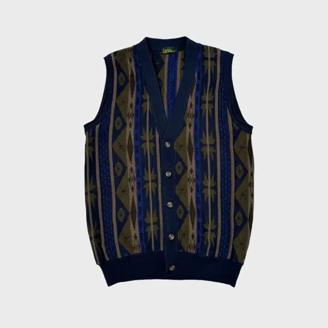 vintage ethnic pattern vest