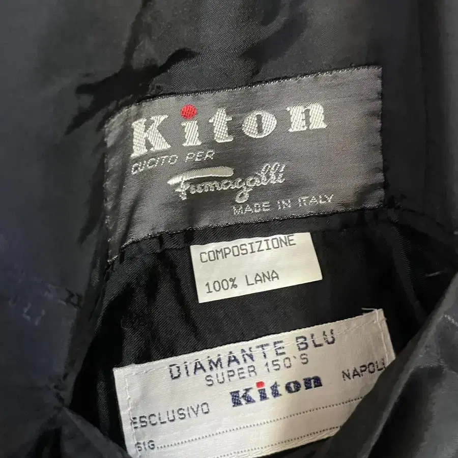 Kiton 키톤 diamante blu 더블 브레스티드 블레이저