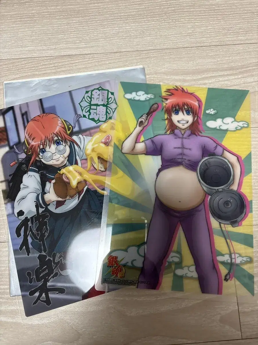 Gintama Kagura Big Clear kard Samjet