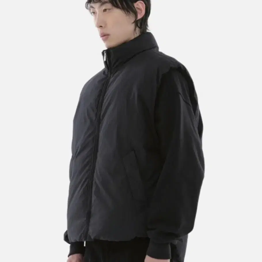 [L]ESSENTIAL by EQL Padding Vest (Black)