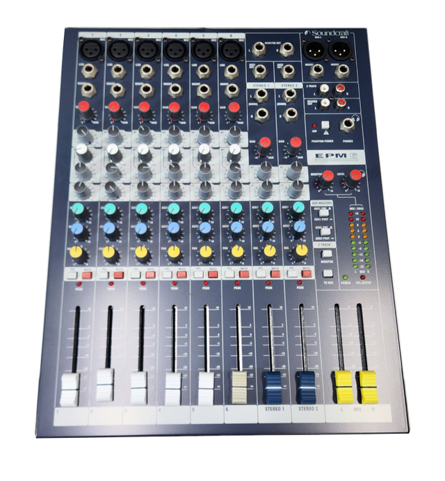 사운드크래프트 SOUNDCRAFT EPM6 6채널 아날로그 믹서