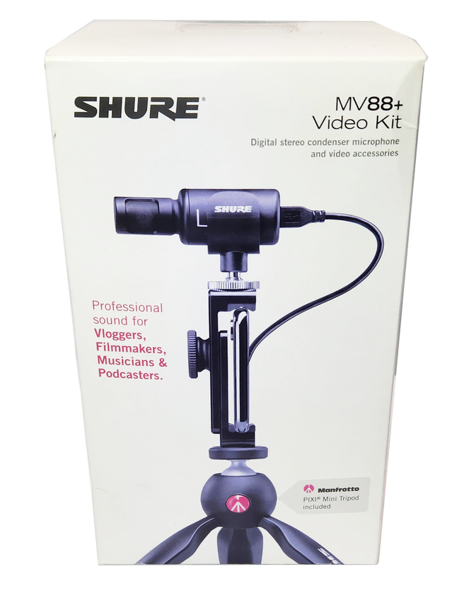 슈어 SHURE MV88+ 비디오키트 스마트폰 키트 미개봉