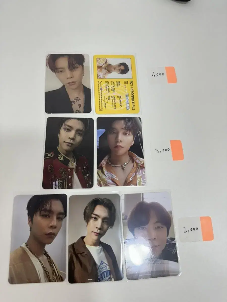 Johnny photocard sell it.