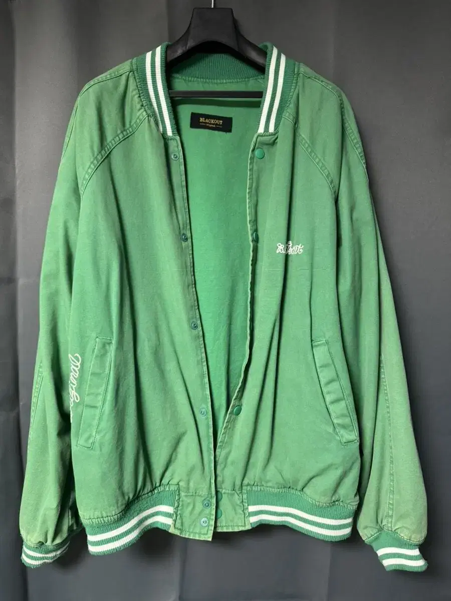 [L] Blackout Team Jacket Green