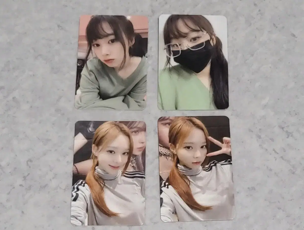 Aespa Girls yizhiyu giselle winter 1st 2nd bulk WTS