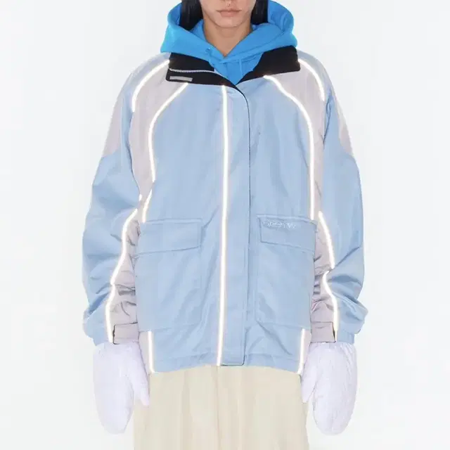 오픈와이와이 점퍼 Color block mountain jacket