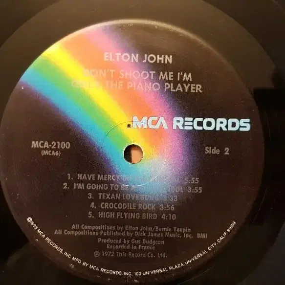 미국원반/Elton John LP